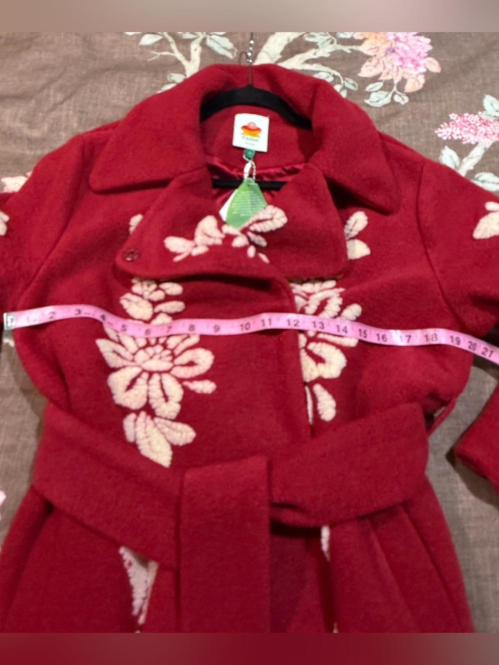FARM Rio Bold Flowers Fleece Coat - Picture 9 of 10